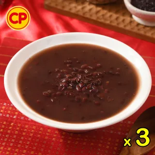【卜蜂】無添加 萬丹紅豆紫米甜湯 超值3包組(600g/包_四季甜品.居家料理.聚會宴客.節慶必備.冷熱皆宜)