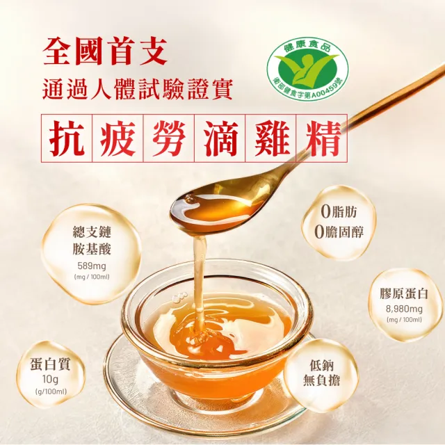 【芳茲】日月養生滴雞精 禮盒 6包/盒 (含天目釉品茗杯) 贈精美提袋_官方直營/常溫