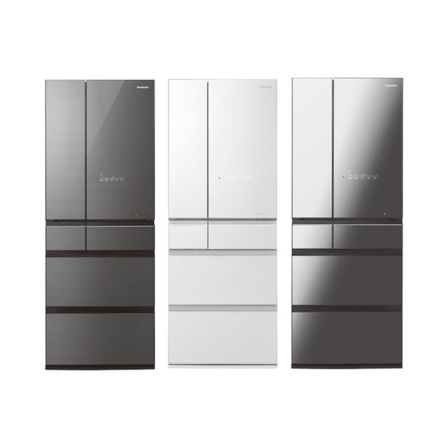 【Panasonic 國際牌】600公升 一級能效智慧節能無邊框玻璃鏡面變頻六門電冰箱(NR-F601WX)