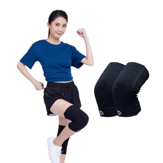 【PP 石墨烯】石墨烯能量護膝2雙(3D立體包覆 穩定支撐)