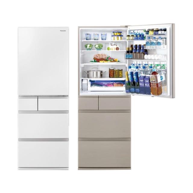 【Panasonic 國際牌】502公升 一級能效智慧節能日製右開五門冰箱(NR-E507XT)