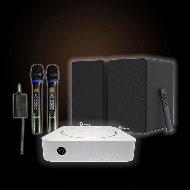 【Karapad】KaraBOX2 智慧聲控卡拉OK點歌機-旗艦版(家用伴唱機首選)
