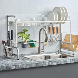 【特力屋】維特跨海大橋伸縮瀝水架