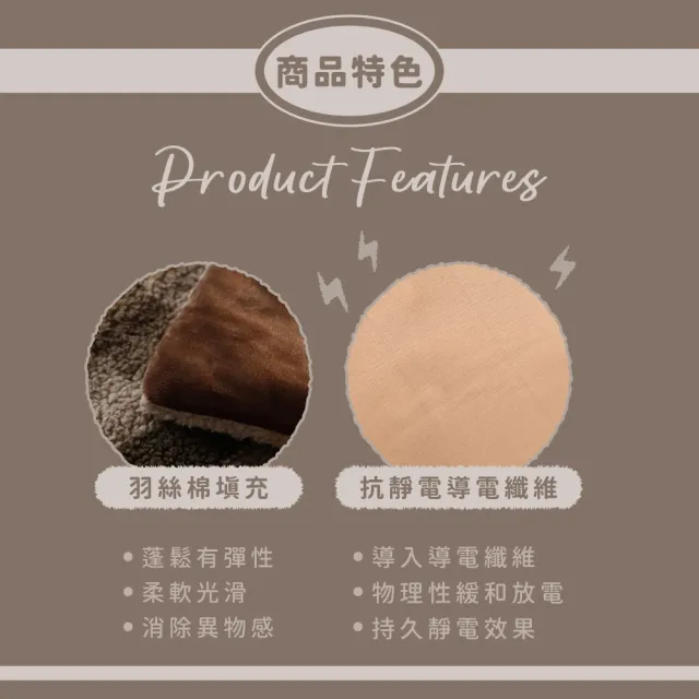 【飛航模飾】WARM-HEARTED™ 羊羔絨X牛奶絨 雙絨暖暖被-雙人(多色任選 棉被 冬被)