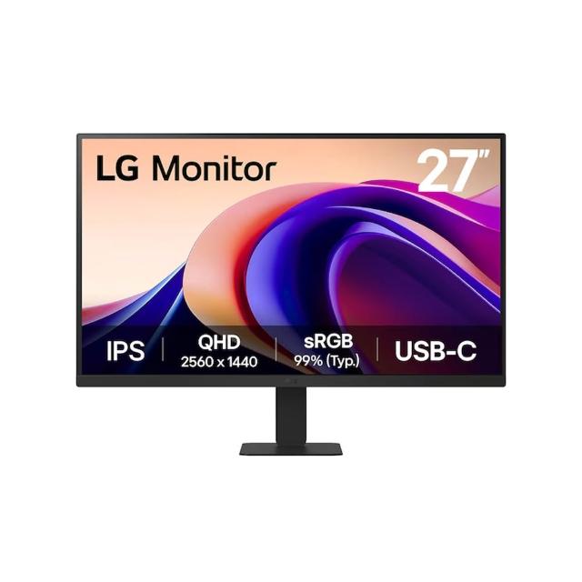 【LG 樂金】27U631A-B 27型 2K 護眼螢幕 (IPS/100Hz/USB-C/傾斜可調支架)