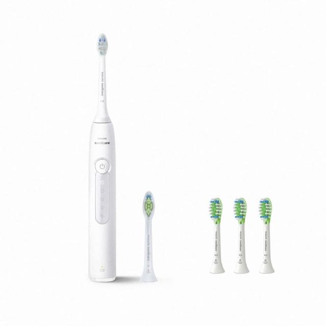 【Philips 飛利浦】Sonicare舒適潔淨音波電動牙刷HX5191/01 皓月白