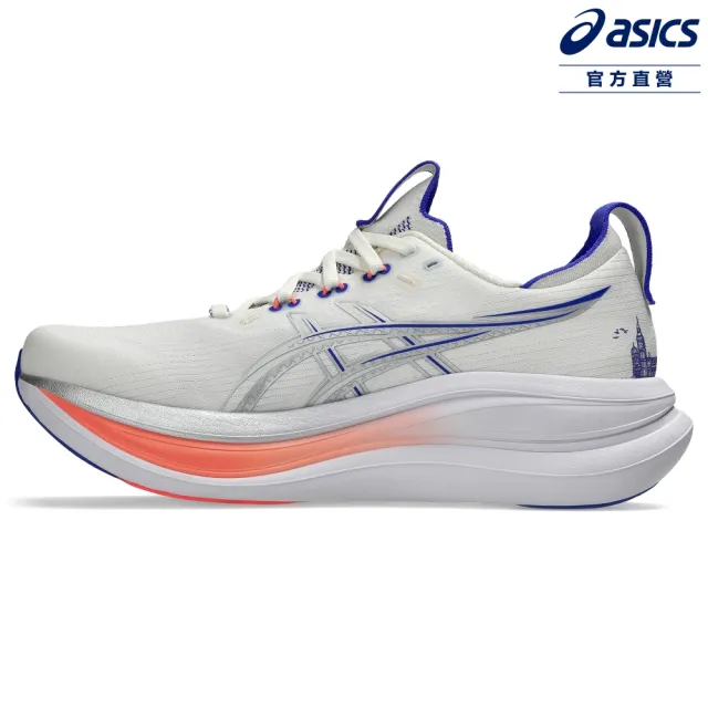 【asics 亞瑟士】GEL-NIMBUS 28 男女中性款 巴黎馬拉松 緩衝 慢跑鞋 1013A208-100