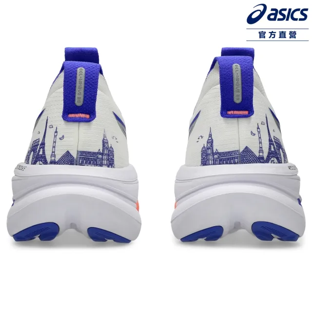 【asics 亞瑟士】GEL-NIMBUS 28 男女中性款 巴黎馬拉松 緩衝 慢跑鞋 1013A208-100