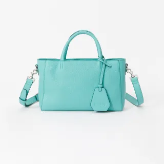 【uniarts】歐系真皮優雅兩用小手提包-小(蒂芬妮綠)