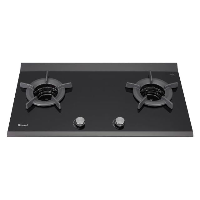 【林內】檯面式內焰玻璃雙口爐(RB-2CGN-TR 基本安裝)