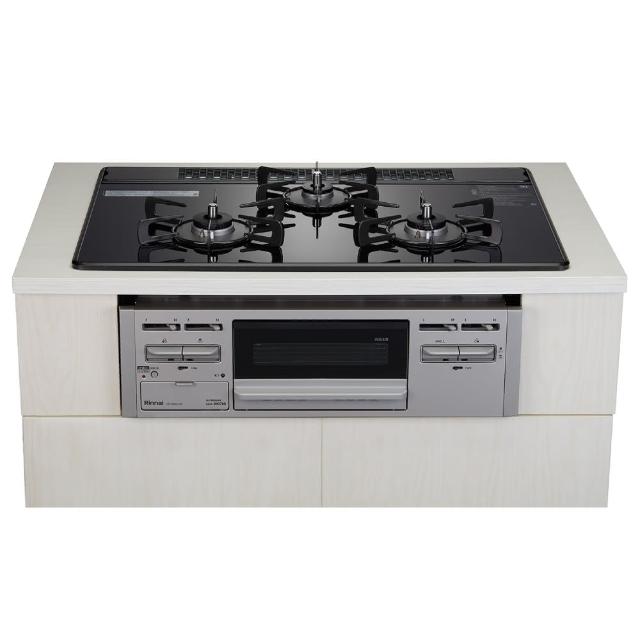 【林內】爐連烤防漏玻璃三口爐RB71AM5U32S-VW-TR(基本安裝)