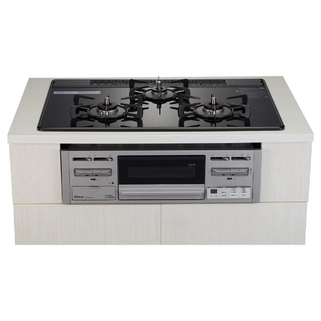 【林內】爐連烤防漏玻璃三口爐(RB71AM5U32R-VW-TR基本安裝)