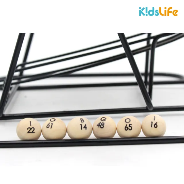 【KidsLife】歡樂手搖賓果機｜抽獎機 搖獎機 bingo機 尾牙抽獎 樂齡桌遊