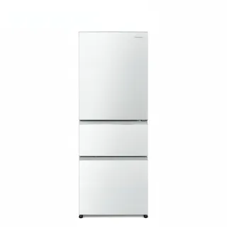 【Panasonic 國際牌】58H快配★450公升新一級能源效率三門玻璃門變頻冰箱-翡翠白(NR-C454HG-W)