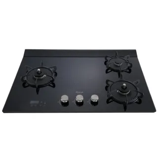 【林內】檯面式緻溫玻璃三口爐RB-A3760GBL(基本安裝)