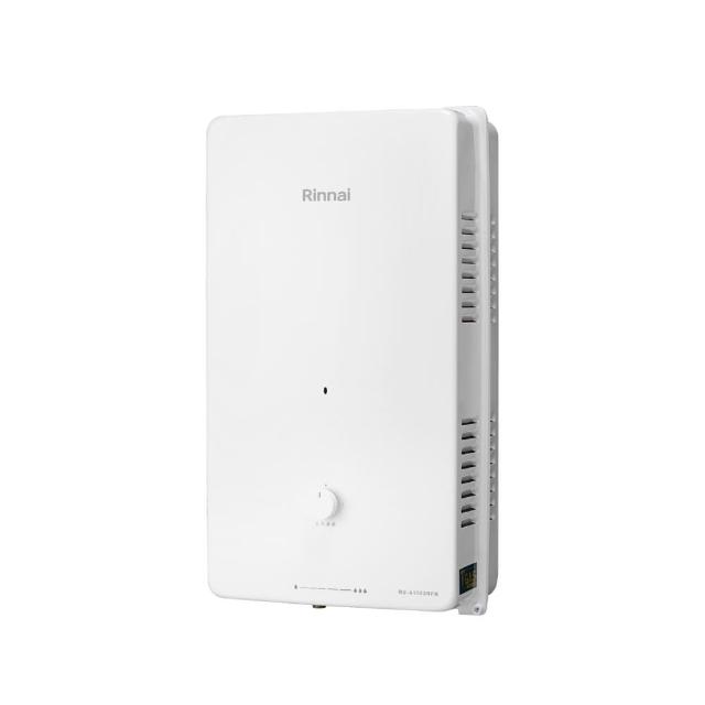 Rinnai林內牌 RU-A1023RFN Rinnai 林內 RU-A1023RFN 瓦斯熱水器,採用RF自然排氣設計,機械控溫精準控制水溫,提供穩定熱水輸出。尺寸400×735×250mm,適閤家庭使用,第二級能源效率等級,節能環保。電池點火電熱管加熱方式,BSMI許可R41095,1年保固,安心選擇。