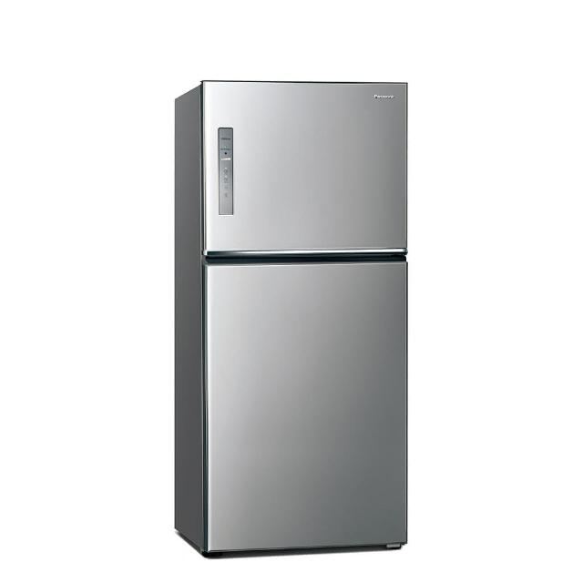 【Panasonic 國際牌】58H快配★650公升新一級能效智慧節能雙門變頻冰箱-晶漾銀(NR-B651TV-S)