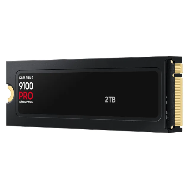 【Samsung 三星】9100 PRO 2TB M.2 2280 PCIe 5.0 SSD固態硬碟 含散熱片(MZ-VAP2T0CW)