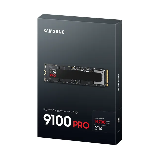 【Samsung 三星】9100 PRO 2TB M.2 2280 PCIe 5.0 SSD固態硬碟(MZ-VAP2T0BW)