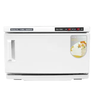 Beauty life毛巾加熱消毒櫃 毛巾加熱箱 加熱+殺菌燈 美容用具消毒箱 毛巾消毒櫃(單層GJ-16A)