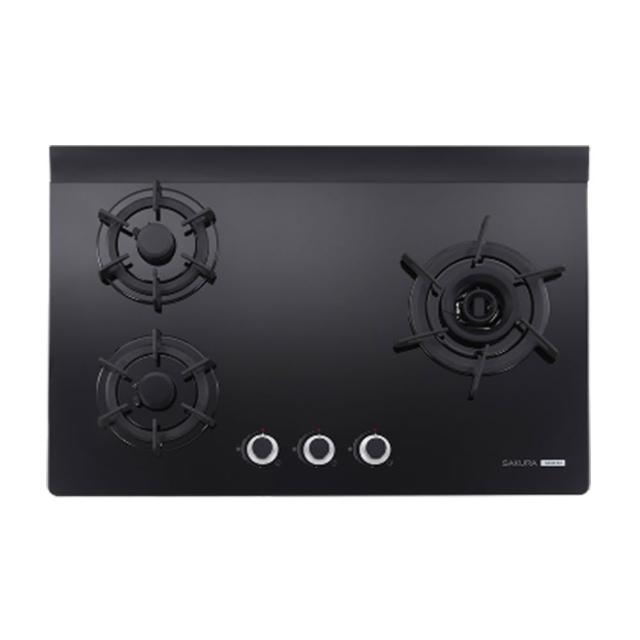 【SAKURA 櫻花】二口雙炫火玻璃檯面爐-胭脂粉(G2922BGP 原廠技師到府 基本安裝)