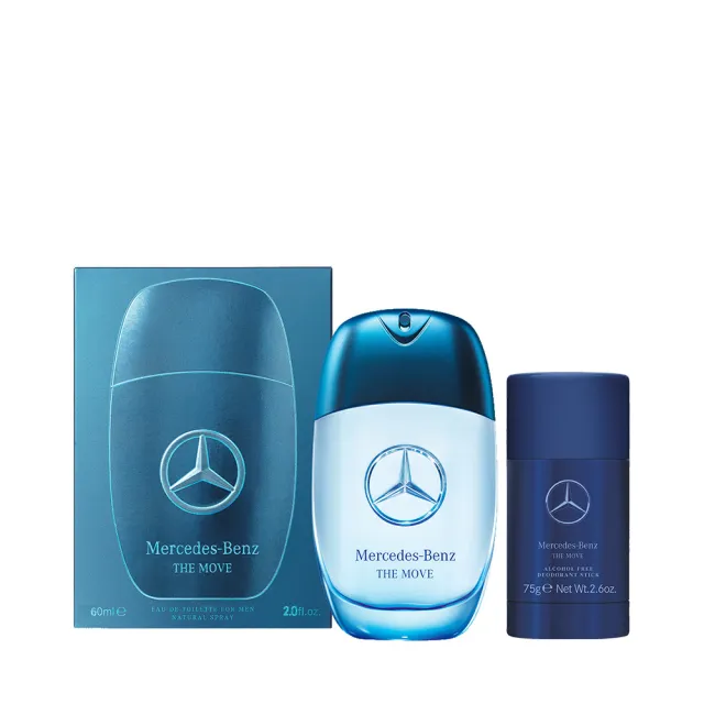 【Mercedes-Benz 賓士】恆星男性淡香水60ml(贈隨機體香膏75g.專櫃公司貨)