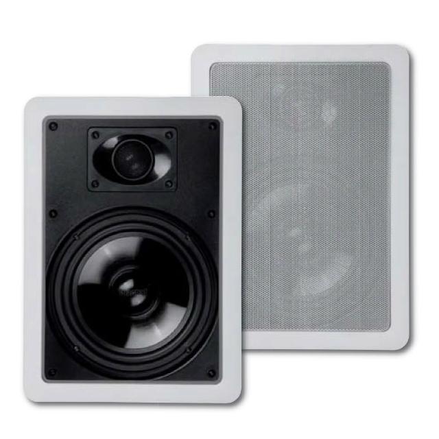 Magnat Interior IWP 62 Magnat Interior IWP 62 是專業嵌入式壁掛喇叭,內建高品質6.5吋低音單體與絲質高音單體,提供清晰細膩的音效表現。適合現代家居或辦公空間安裝,創造立體環繞聲場,輕鬆整合多聲道系統。耐用設計支援多種安裝方式,讓您的空間充滿專業級音樂享受,完美提升家庭劇院體驗。無論是家居音響或家庭劇院喇叭,這款壁掛喇叭都能帶來優異的環繞音效與高保真音質。