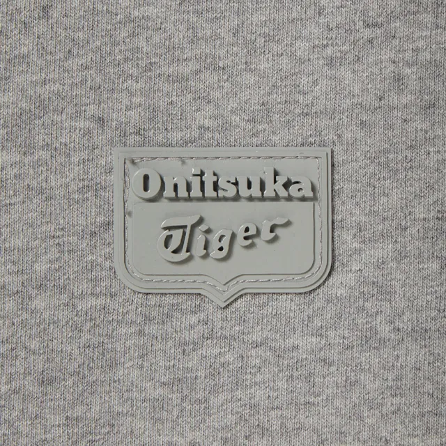 【Onitsuka Tiger】Onitsuka Tiger鬼塚虎-灰色 LOGO 小標短袖上衣(2183B604-020)