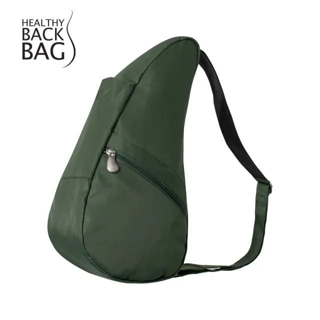 【HEALTHY BACK BAG】官方直營-再生材質 RECYCLED NYLON SMALL 斜背包-杜松綠 男包 女包 側背包 斜背包