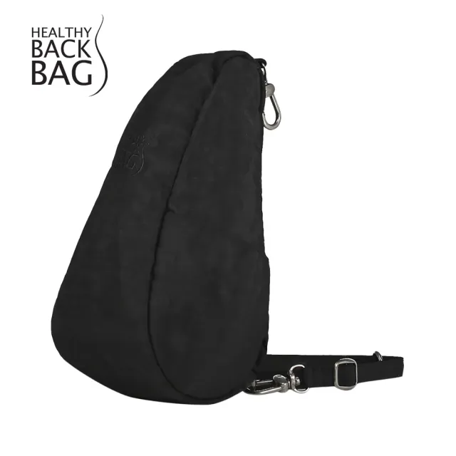 【HEALTHY BACK BAG】官方直營-基本款 TEXTURED NYLON MINI BAGLETT 斜背包-經典黑 男側背包 女側背包 包包