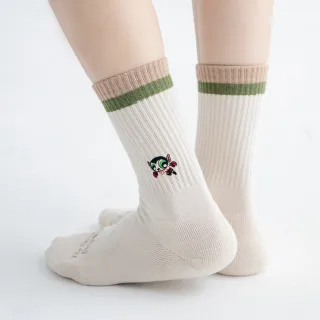 【FOOTER】飛天小女警-變裝派對襪-毛毛款(PPG09-棕色)