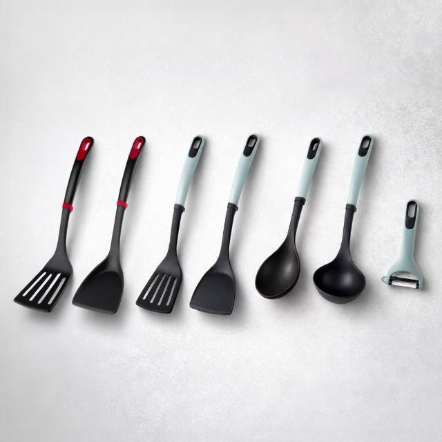 【Tefal 特福】巧幫手系列耐熱廚房配件(鍋鏟/炒鍋鏟/拌炒勺/圓湯杓/削皮刀)