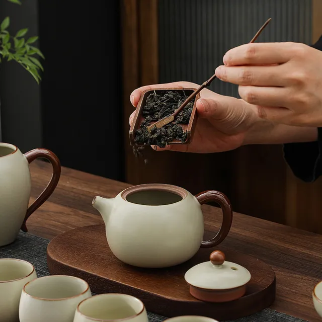 【Bravomart】汝窯西施壺茶具套組