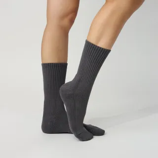 【FOOTER】素面輕壓力高筒襪(T99M-鐵灰)-媽祖繞境推薦襪款