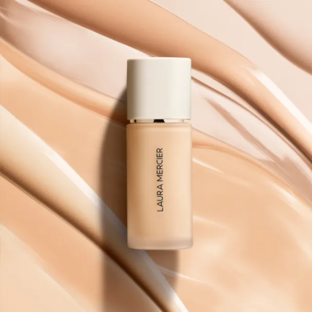 【LAURA MERCIER 蘿拉蜜思】極致煥顏輕透完美粉底 30ml(粉底液 底妝 無瑕底妝 薄透妝感 LAURA MERCIER)