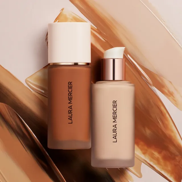 【LAURA MERCIER 蘿拉蜜思】極致煥顏輕透完美粉底 30ml(粉底液 底妝 無瑕底妝 薄透妝感 LAURA MERCIER)