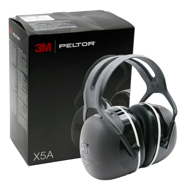 【3M】PELTOR X5A 隔音耳罩/黑色(升級版)