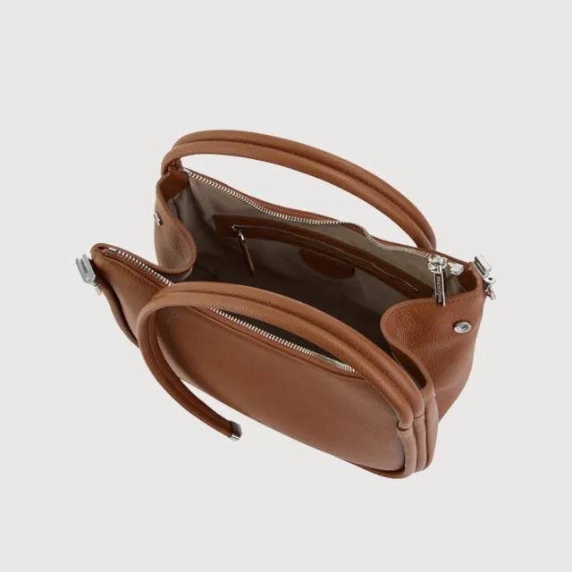 【BRAUN BUFFEL 德國小金牛】波 肩包-多色任選(BF870-27-BK/BRA) 女包送禮推薦