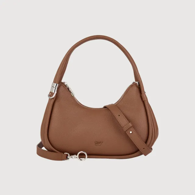 【BRAUN BUFFEL 德國小金牛】波 大肩包-多色任選(BF870-52-BK/BRA) 女包送禮推薦