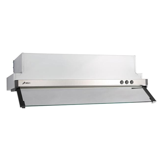 HOSUN豪山牌 VEQ-9158PN 隱藏式抽油煙機，採用烤漆材質，尺寸895*370*186mm，搭載翹板式開關與1段風速設計，適用110V/60Hz電壓，產自其他國家，享有1年保固及BSMI許可字號R51135。標準安裝，高效吸油煙，適合現代廚房，提升烹飪環境清潔度。