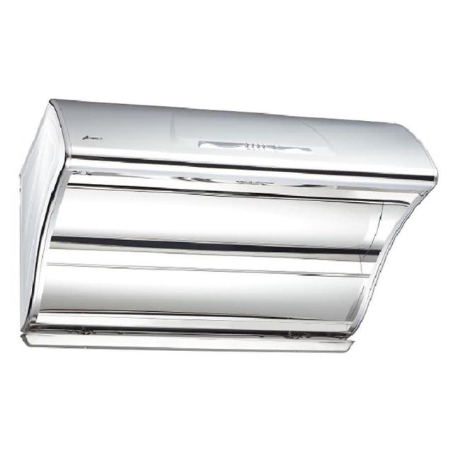 HOSON豪山牌 VSQ-9203S 斜背式抽油煙機，採用臺灣製造不鏽鋼材質，堅固耐用。配備翹板式開關與2段風速調整，機體尺寸W890 × D560 × H380 mm，適用110V/60Hz標準安裝。BSMI許可字號R51155，提供1年保固，高效排煙守護您的廚房清潔。