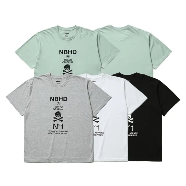 【NEIGHBORHOOD】Nh . Tee Ss-8 短T 黑/綠/灰/白 261PCNH-ST08