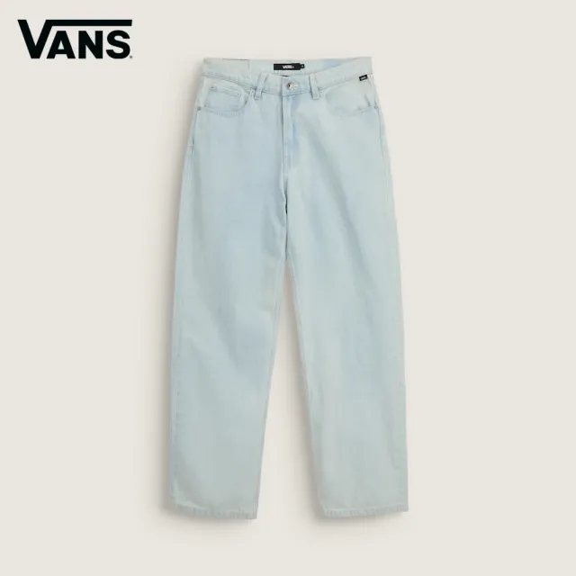 【VANS】官方旗艦 Check-5 Loose Denim 淺藍色牛仔長褲
