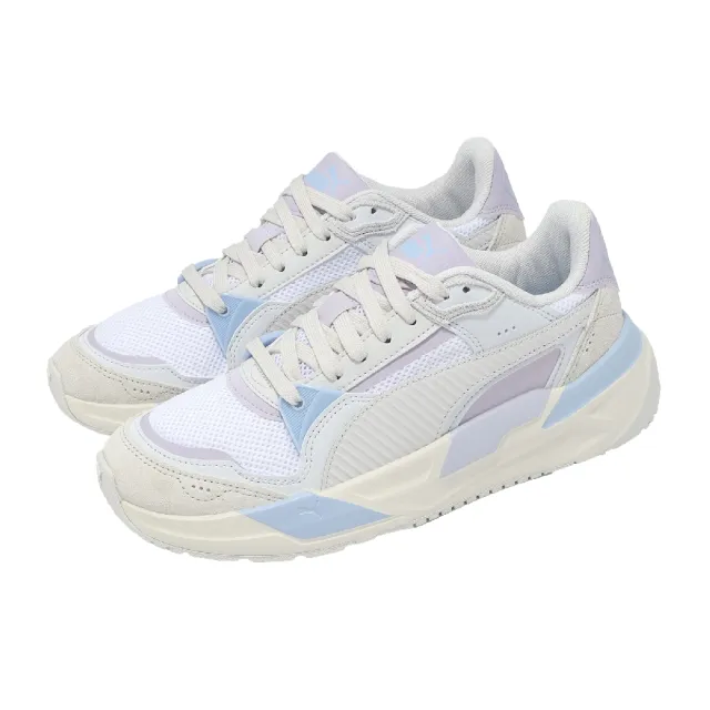 【PUMA】休閒鞋 Trinity 2 男鞋 女鞋 白 灰 復古 拼接 厚底 運動鞋 400230-17