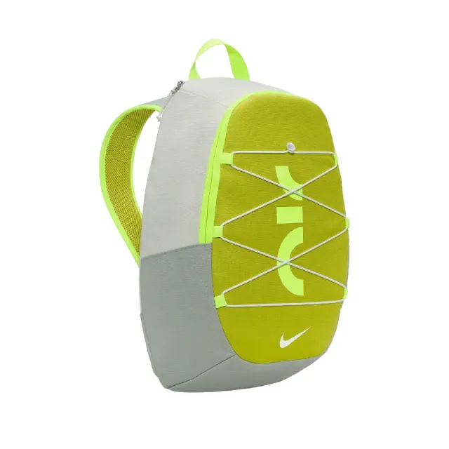 【NIKE 耐吉】後背包 Air Backpack 綠 書包 筆電包 水瓶側袋 加厚肩帶  DV6246-020