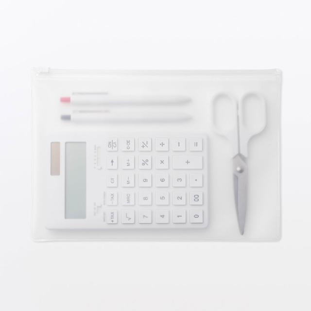 【MUJI 無印良品】EVA夾鍊收納袋/A5