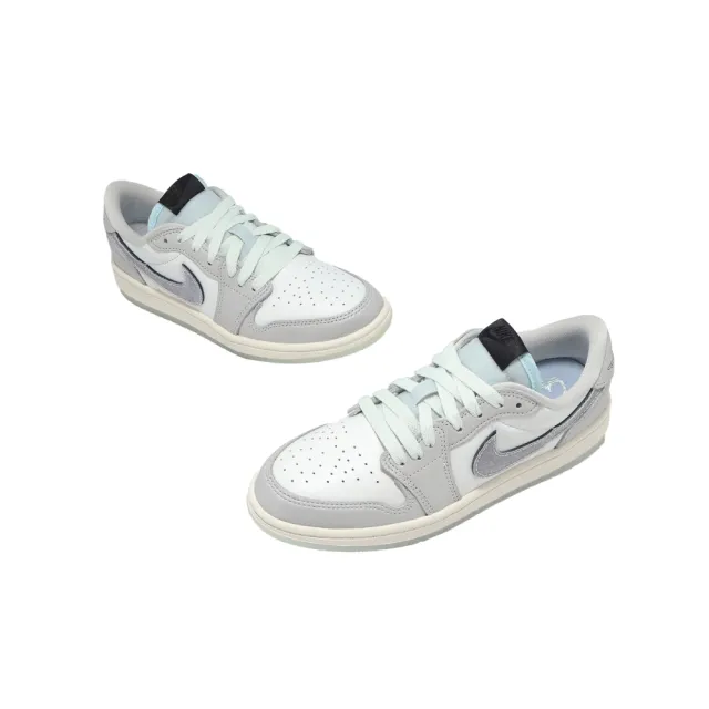 【NIKE 耐吉】童鞋 Air Jordan 1 Low OG PS 中童 CNY 新年 蛇年 休閒鞋 AJ1 灰(HF3205-100)