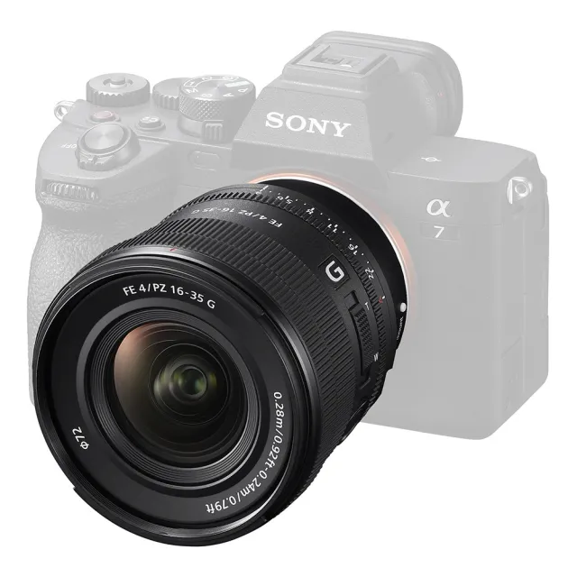 【SONY 索尼】FE PZ 16-35mm F4 G SELP1635G 電動變焦鏡 (公司貨) 廣角變焦鏡頭 全片幅無反微單眼鏡頭