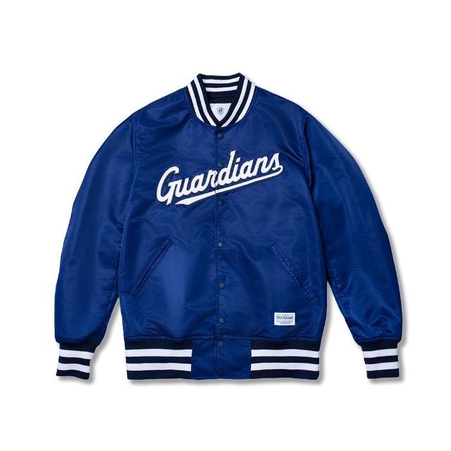 【富邦悍將】GUARDIANS經典款棒球夾克(深寶藍_XS-3XL)
