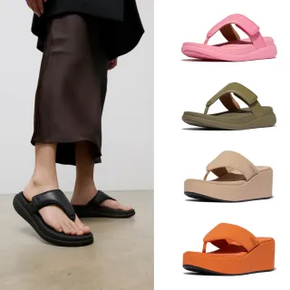 【FitFlop】F-MODE GO 可調式/PLATFFORMS楔形厚底夾腳涼鞋-女(8款)